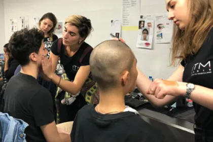 Les étudiants d'ITM Paris sur les défilés de l'Atelier Chardon Savard